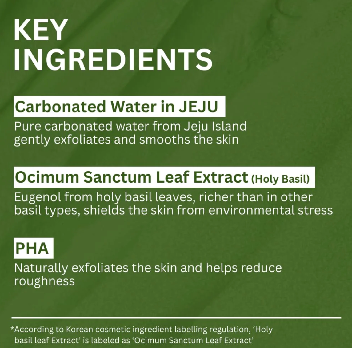 Holy Basil Bubble Mask